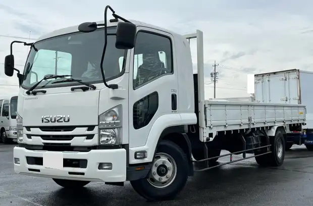 いすゞ フォワード 中型/増トン 平ボディ ベッド TKG-FRR90S2 の中古トラック【車両No.171075】