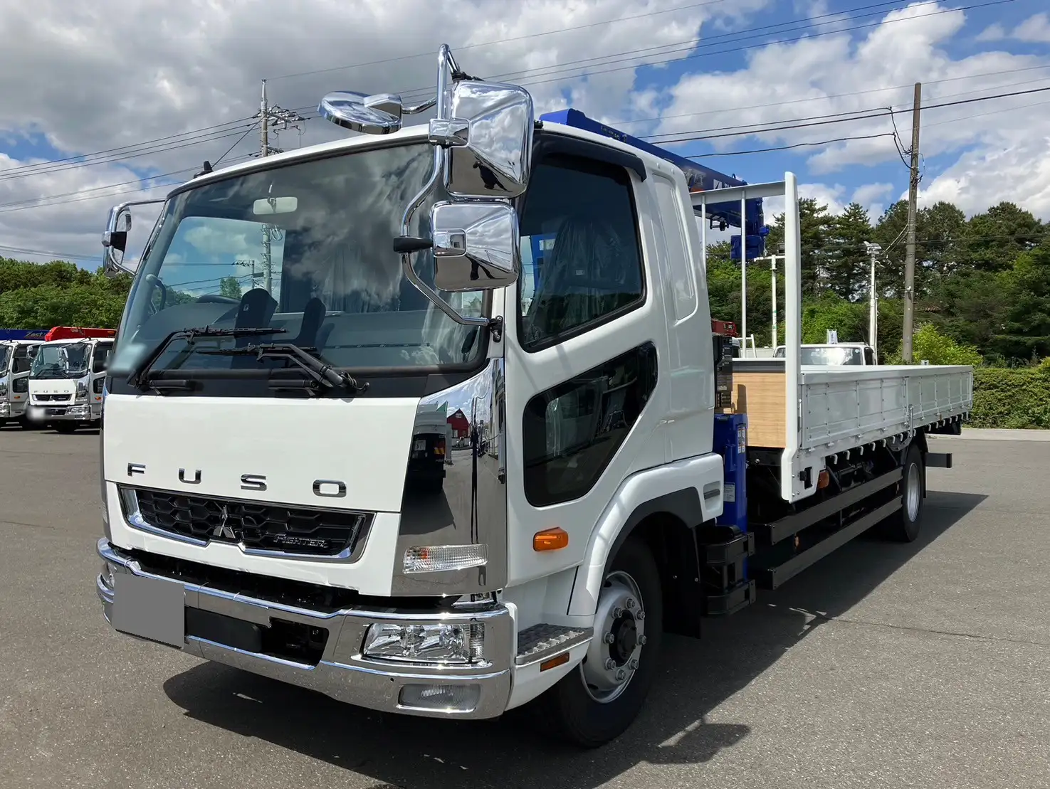 三菱 ファイター 中型/増トン クレーン付 4段 ラジコン の中古トラック【車両No.171261】
