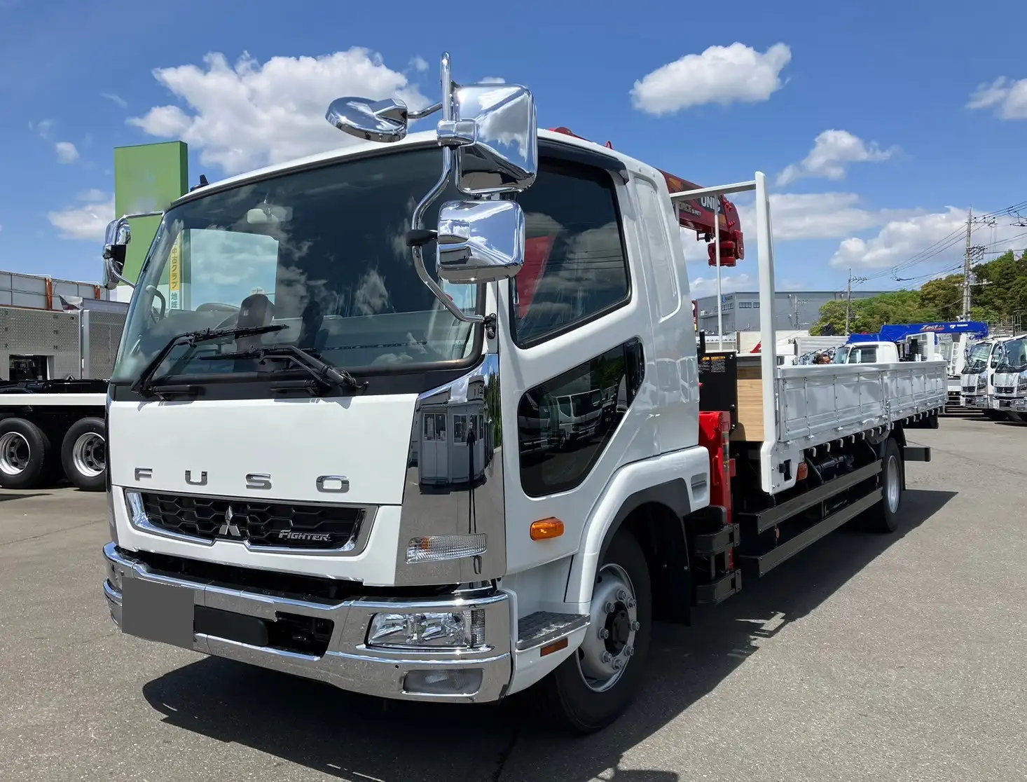 三菱 ファイター 中型/増トン クレーン付 4段 ラジコン の中古トラック【車両No.171262】