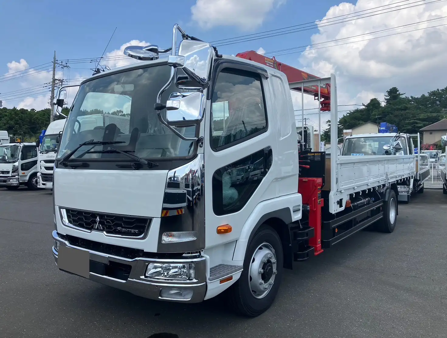 三菱 ファイター 中型/増トン クレーン付 4段 ラジコン の中古トラック【車両No.171248】