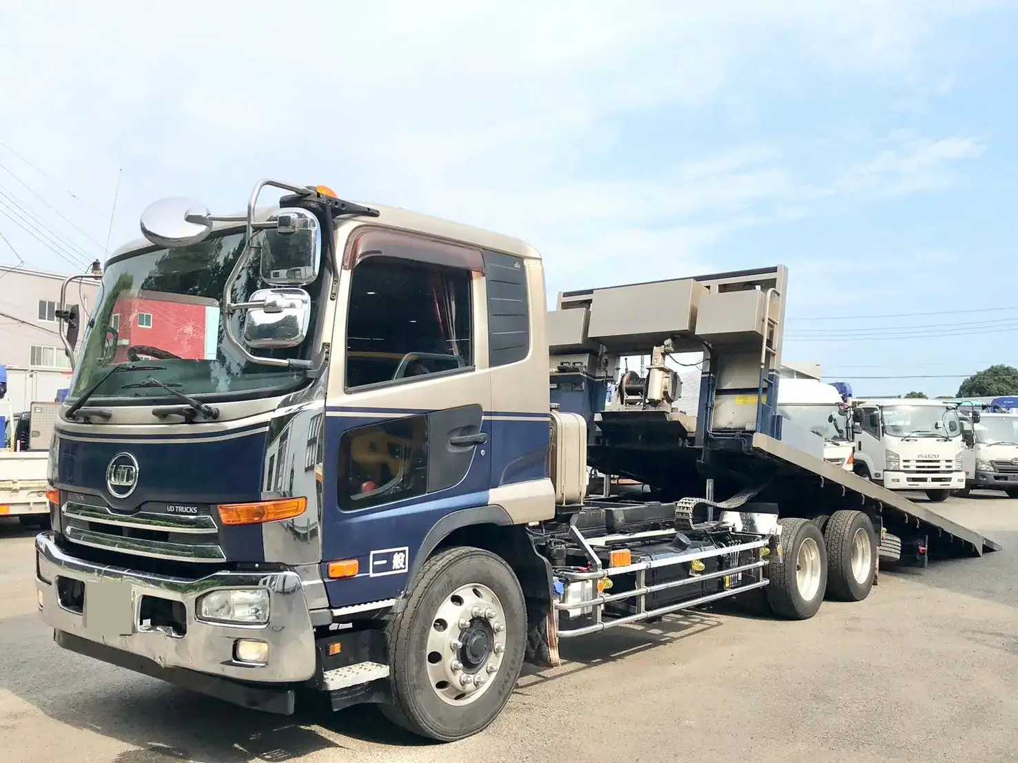 日産UD コンドル 中型/増トン 車両重機運搬 ラジコン ウインチ の中古トラック【車両No.171242】