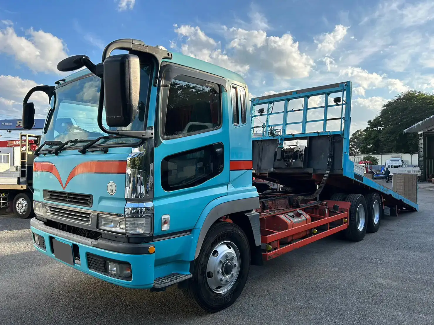 三菱 スーパーグレート 大型 車両重機運搬 ラジコン ウインチ の中古トラック【車両No.171274】