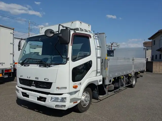 三菱 ファイター 中型/増トン 平ボディ パワーゲート アルミブロック の中古トラック【車両No.171816】