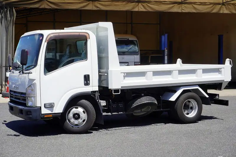 いすゞ エルフ 小型 ダンプ ローダー 強化 の中古トラック【車両No.171815】