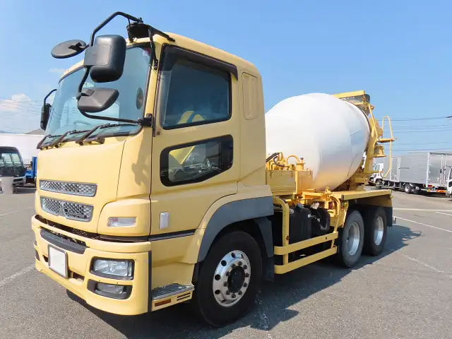 三菱 スーパーグレート 大型 ミキサー・ポンプ ベッド QKG-FV50VX の中古トラック【車両No.171210】