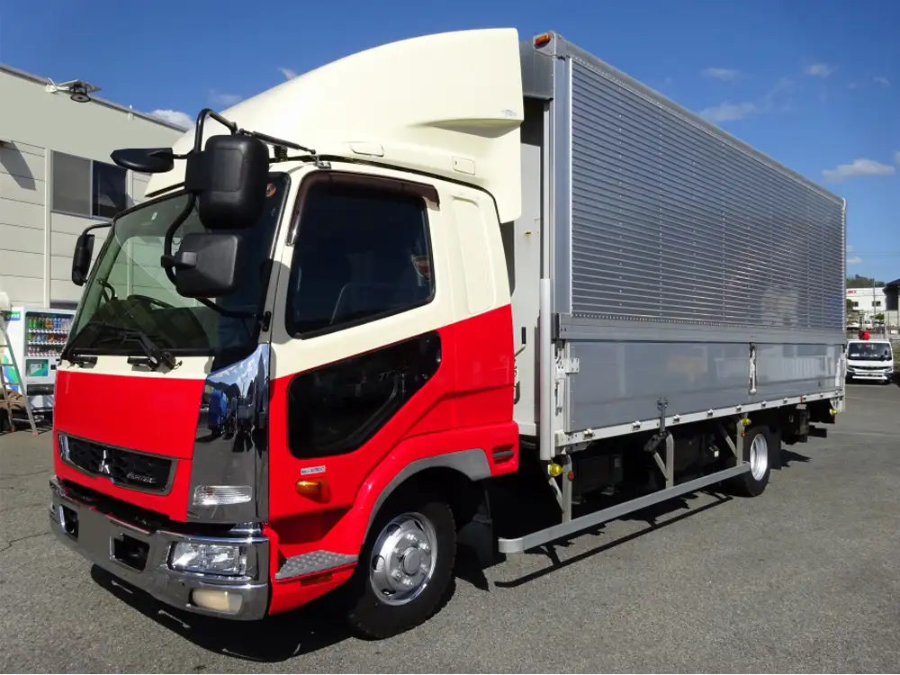 三菱 ファイター 中型/増トン ウイング パワーゲート エアサス の中古トラック【車両No.171629】