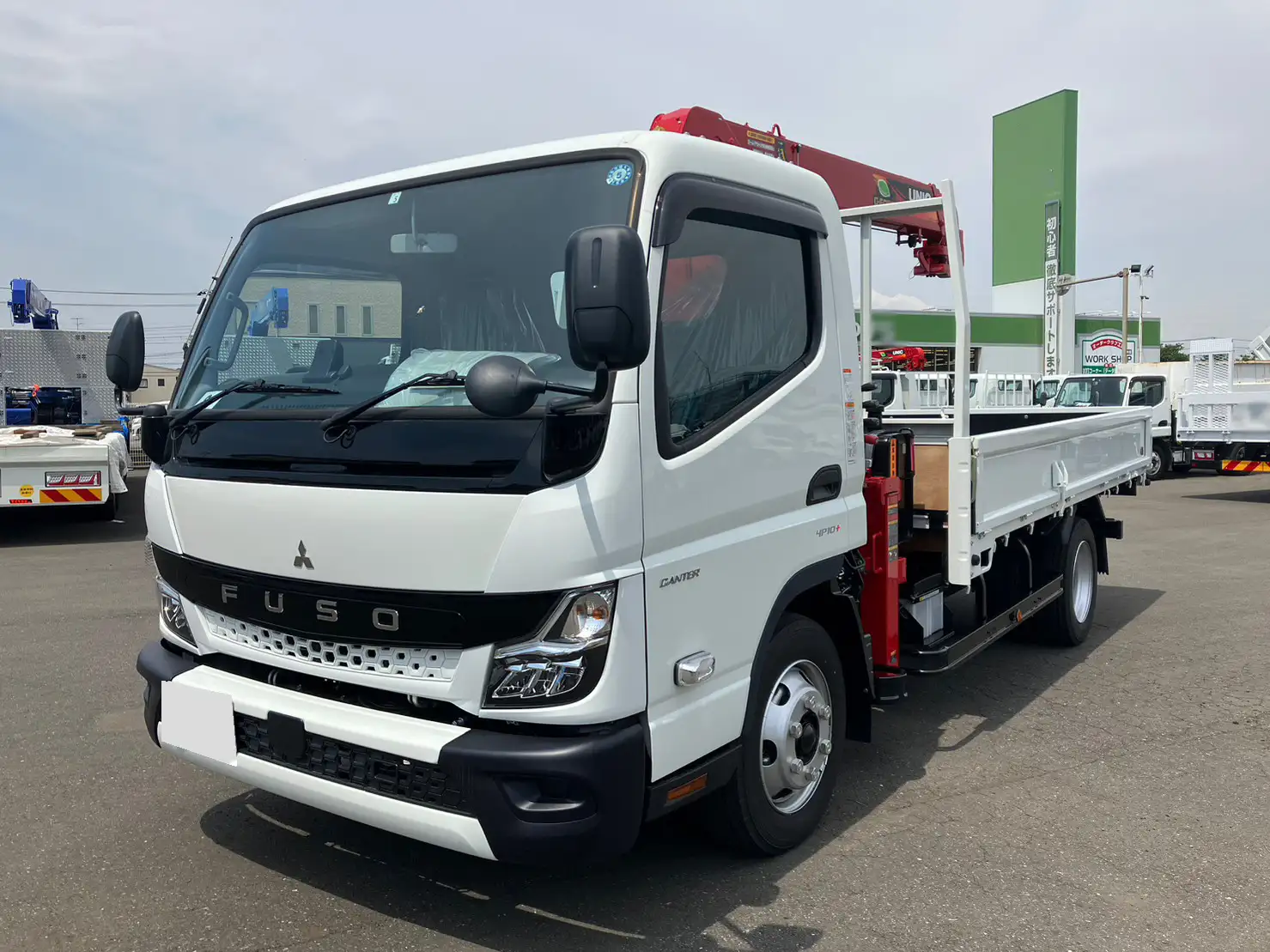 三菱 キャンター 小型 クレーン付 4段 ラジコン の中古トラック【車両No.172019】