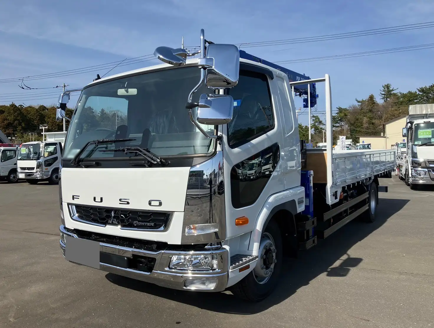 三菱 ファイター 中型/増トン クレーン付 4段 ラジコン の中古トラック【車両No.172031】