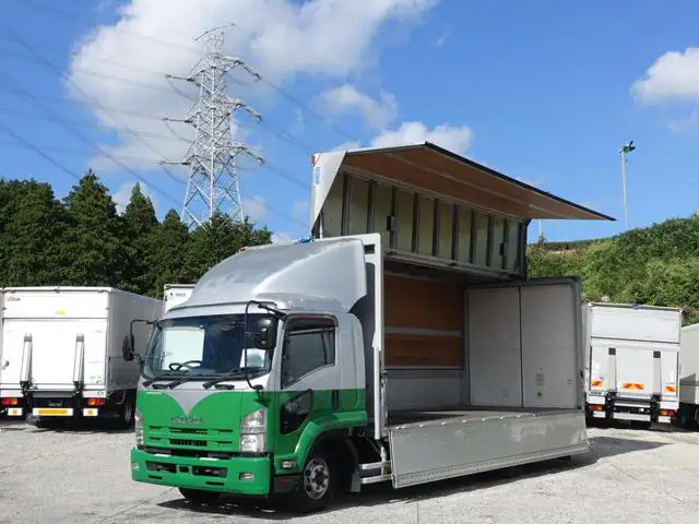 いすゞ フォワード 中型/増トン ウイング エアサス ベッド の中古トラック【車両No.172024】