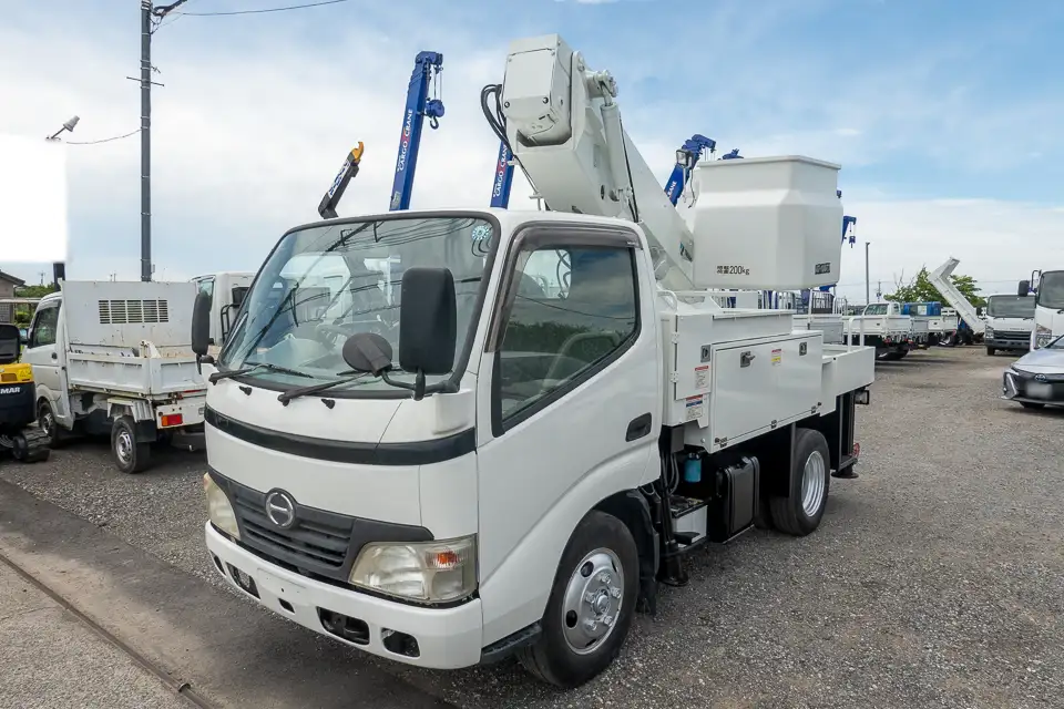 日野 デュトロ 小型 高所・建柱車 高所作業車 電工仕様 の中古トラック【車両No.172085】