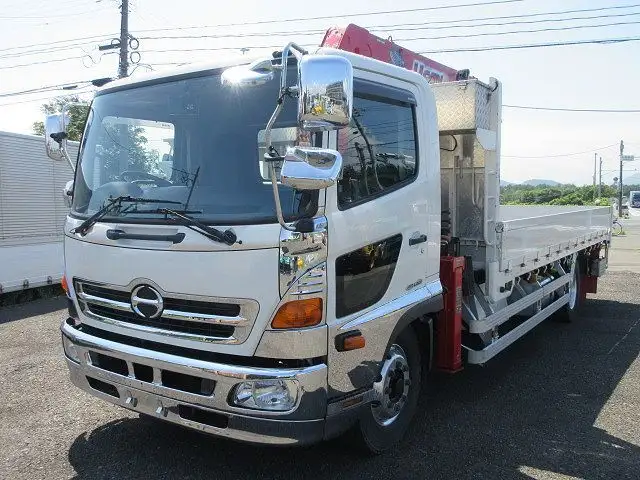 日野 レンジャー 中型/増トン クレーン付 アルミブロック 4段 の中古トラック【車両No.172138】
