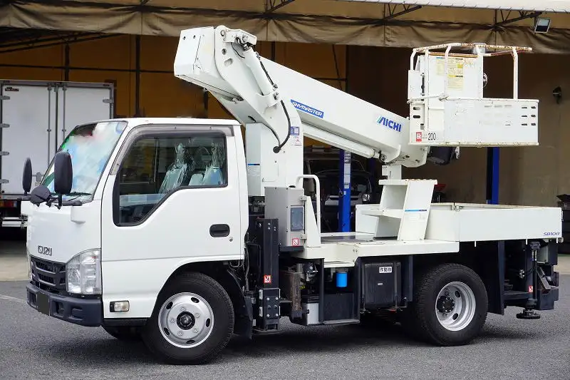 いすゞ エルフ 小型 高所・建柱車 高所作業車 TPG-NKR85AN の中古トラック【車両No.172223】
