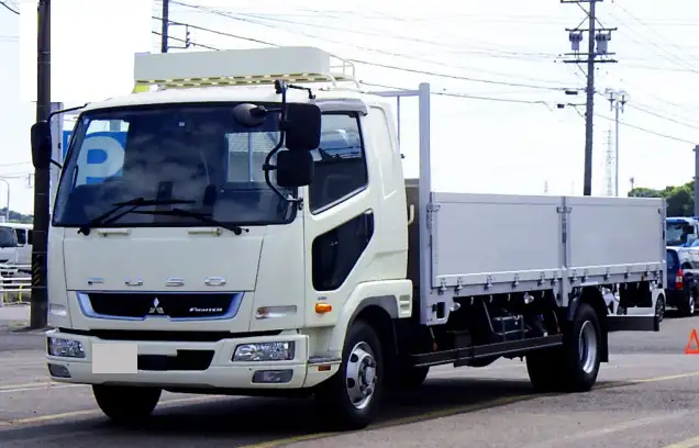 三菱 ファイター 中型/増トン 平ボディ アルミブロック ベッド の中古トラック【車両No.172346】