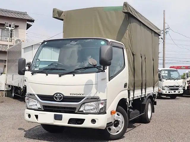 トヨタ トヨエース 小型 平ボディ 幌 TKG-XZU605 の中古トラック【車両No.172146】