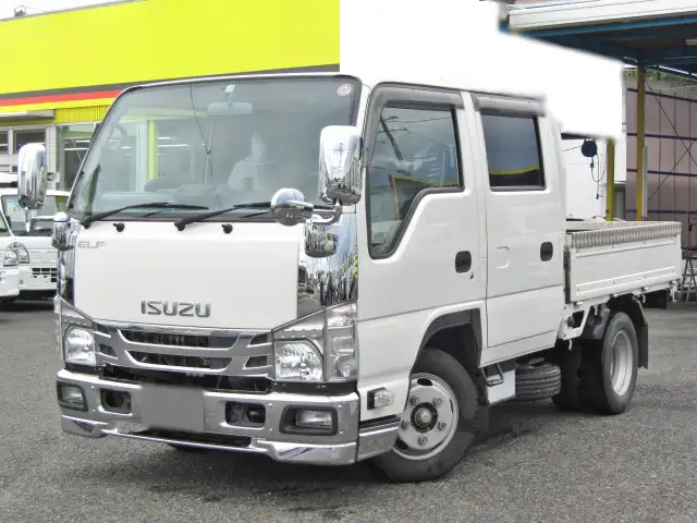 いすゞ エルフ 小型 平ボディ Wキャブ 2RG-NJR88A の中古トラック【車両No.172396】