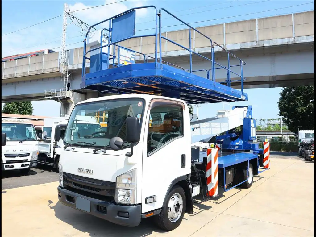 いすゞ エルフ 小型 高所・建柱車 高所作業車 TKG-NPR85YN の中古トラック【車両No.171468】