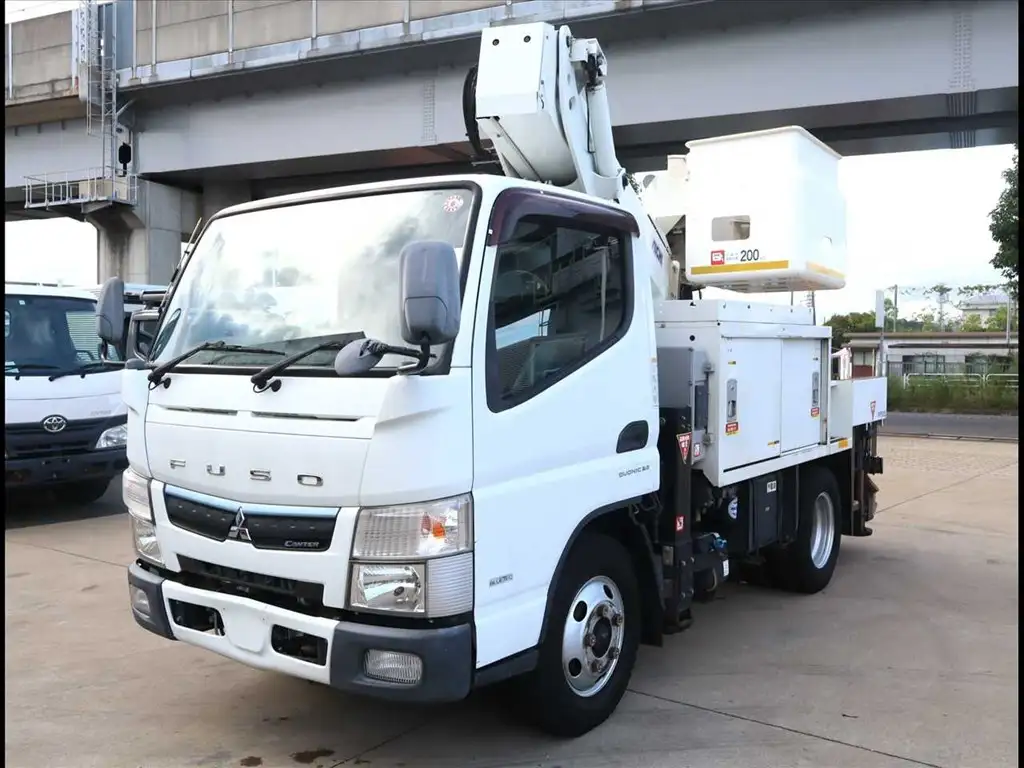 三菱 キャンター 小型 高所・建柱車 高所作業車 TPG-FEA50 の中古トラック【車両No.171691】