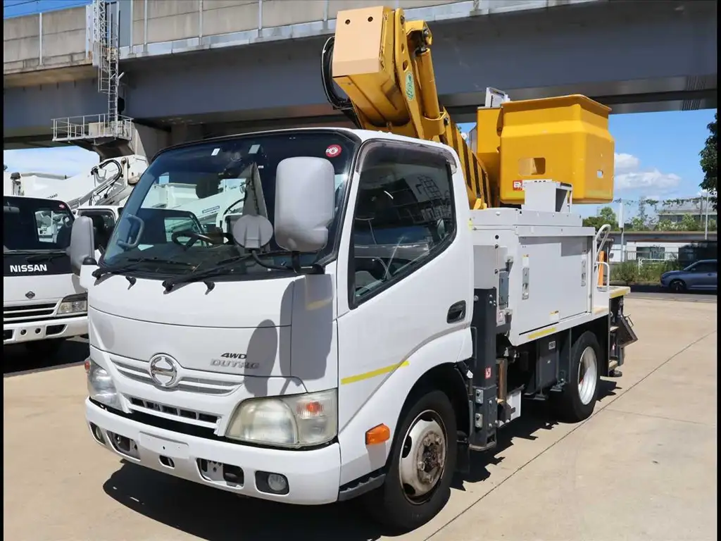日野 デュトロ 小型 高所・建柱車 高所作業車 電工仕様 の中古トラック【車両No.172166】
