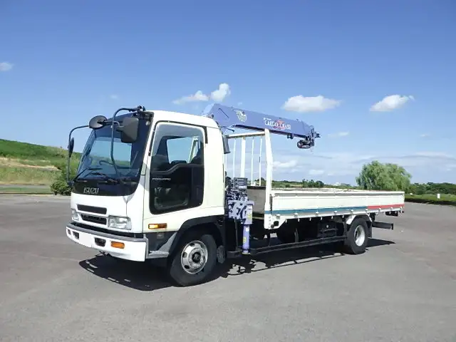 いすゞ フォワード 中型/増トン クレーン付 床鉄板 4段 の中古トラック【車両No.172398】