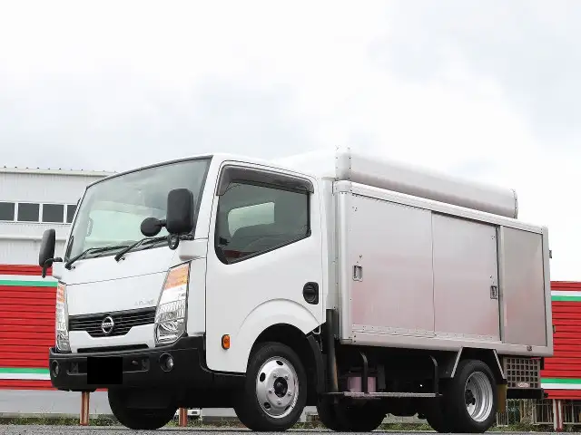 日産 アトラス 小型 アルミバン ボトルカー サイドドア の中古トラック【車両No.172485】
