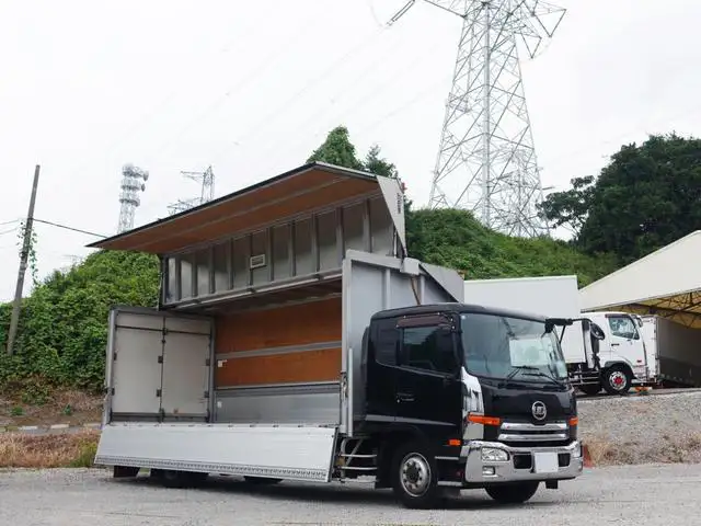日産UD コンドル 中型/増トン ウイング エアサス ベッド の中古トラック【車両No.172401】