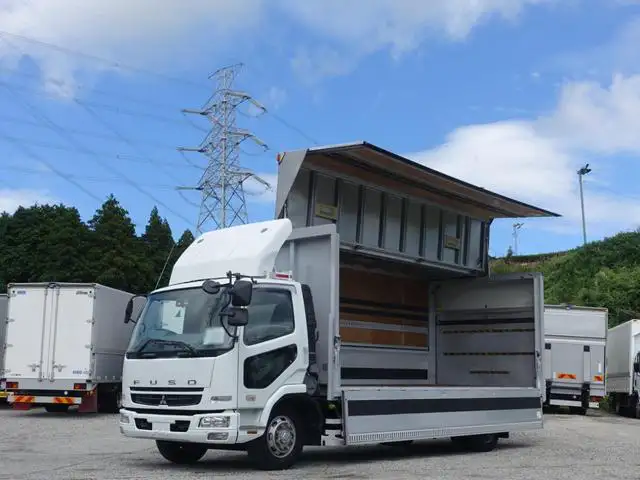 三菱 ファイター 中型/増トン ウイング パワーゲート 床鉄板 の中古トラック【車両No.172455】