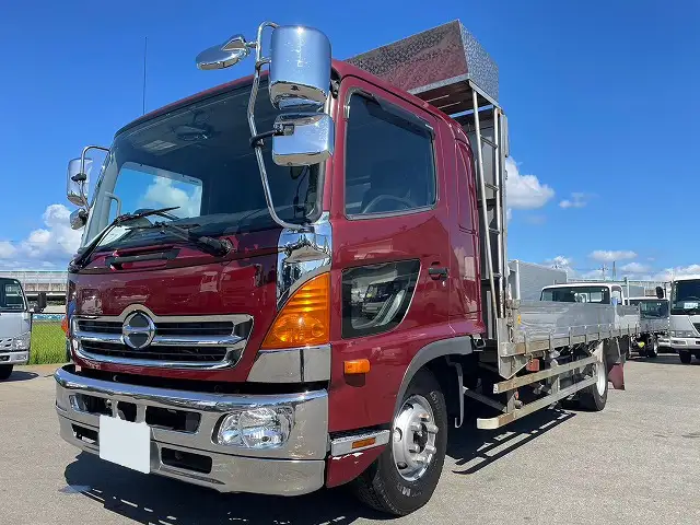 日野 レンジャー 中型/増トン 平ボディ アルミブロック ベッド の中古トラック【車両No.172627】