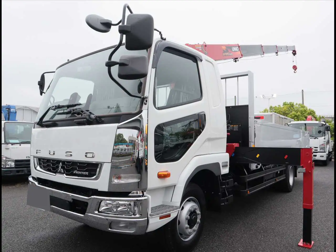 三菱 ファイター 中型/増トン クレーン付 アルミブロック 5段 の中古トラック【車両No.172584】