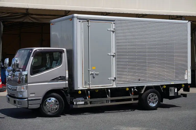 三菱 キャンター 小型 アルミバン パワーゲート 床鉄板 の中古トラック【車両No.172647】