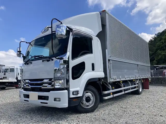 いすゞ フォワード 中型/増トン ウイング センターローラー ベッド の中古トラック【車両No.172620】
