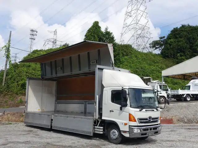 日野 レンジャー 中型/増トン ウイング 床鉄板 エアサス の中古トラック【車両No.172835】