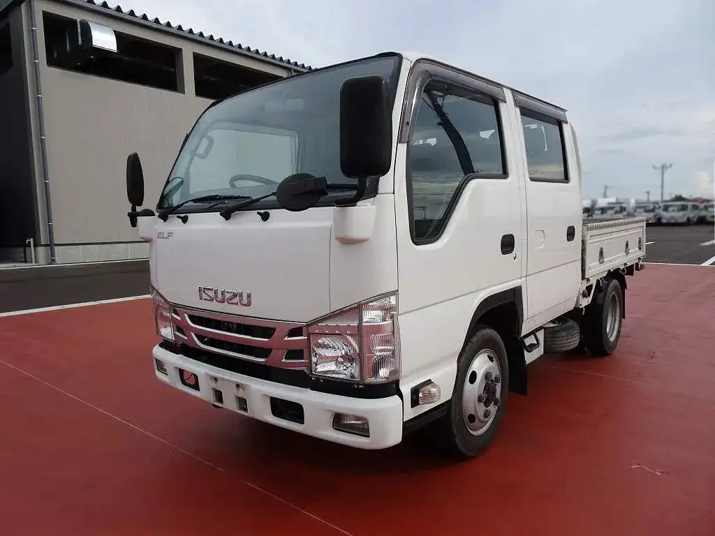 いすゞ エルフ 小型 平ボディ Wキャブ 床鉄板 の中古トラック【車両No.172592】