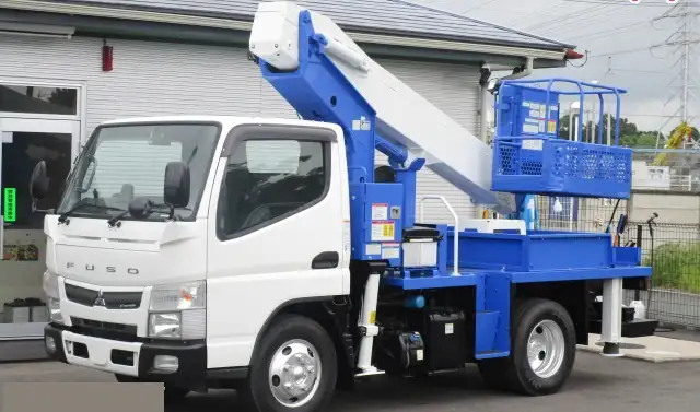 三菱 キャンター 小型 高所・建柱車 高所作業車 TPG-FEA50 の中古トラック【車両No.172150】