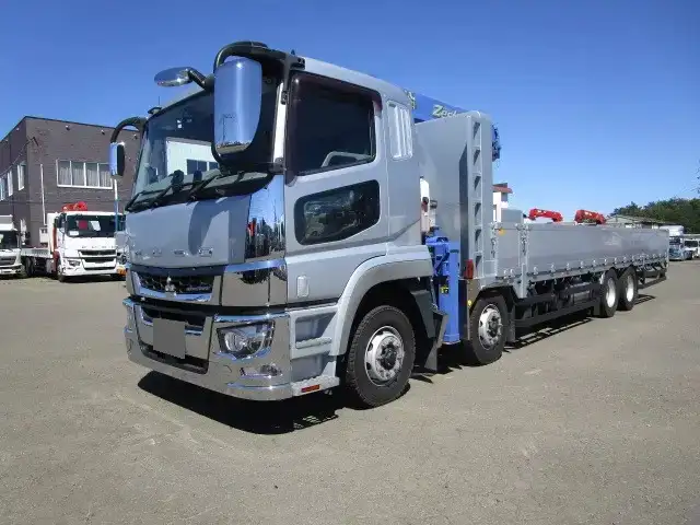 三菱 スーパーグレート 大型 クレーン付 アルミブロック エアサス の中古トラック【車両No.173062】