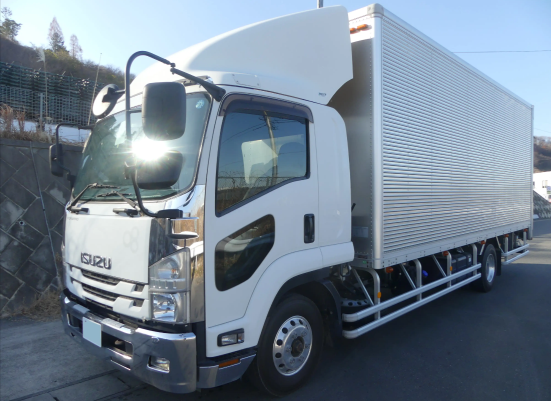 いすゞ フォワード 中型/増トン アルミバン パワーゲート ベッド の中古トラック【車両No.173070】
