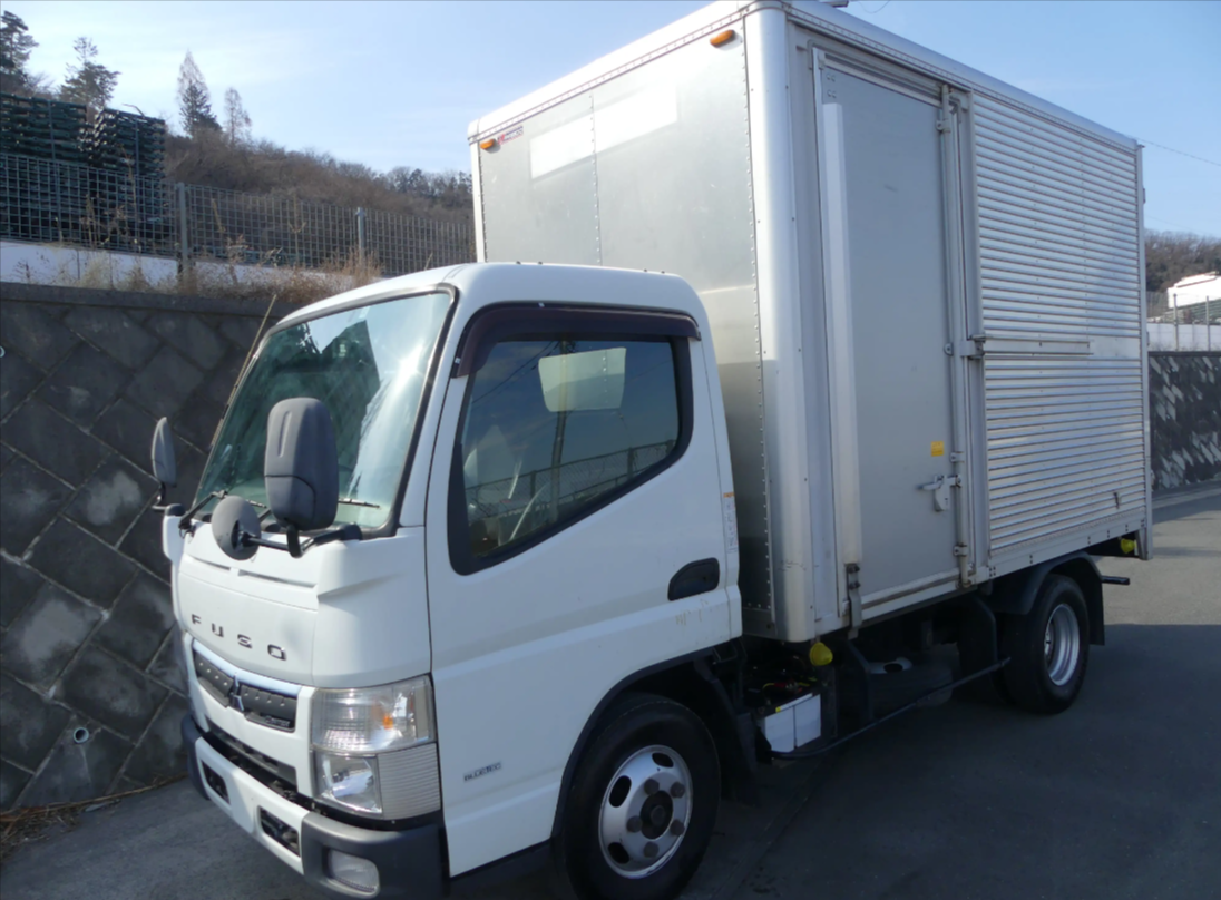三菱 キャンター 小型 アルミバン サイドドア 3枚観音 の中古トラック【車両No.173075】