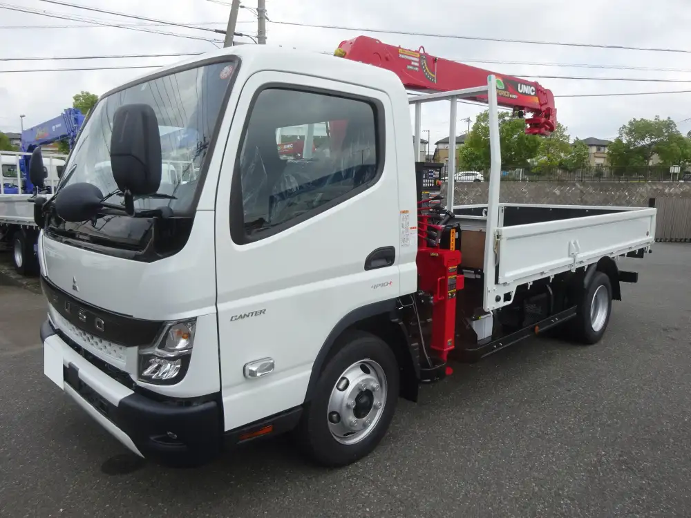 三菱 キャンター 小型 クレーン付 4段 ラジコン の中古トラック【車両No.173258】