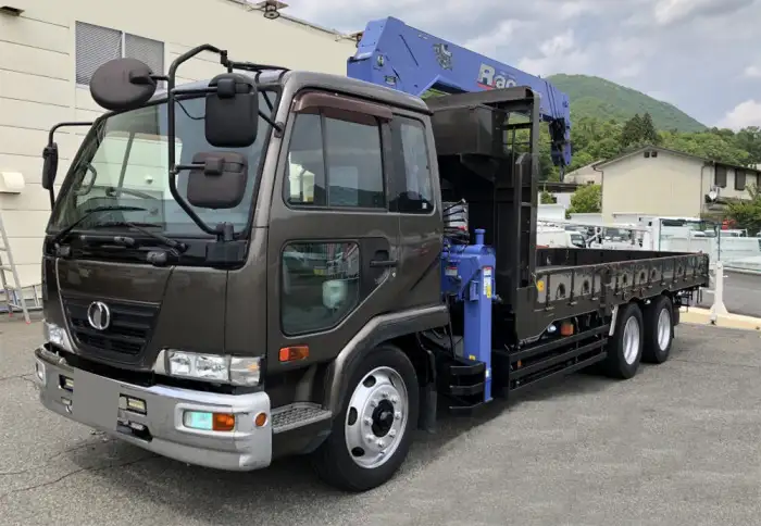 日産UD コンドル 中型/増トン クレーン付 床鉄板 5段 の中古トラック【車両No.173276】