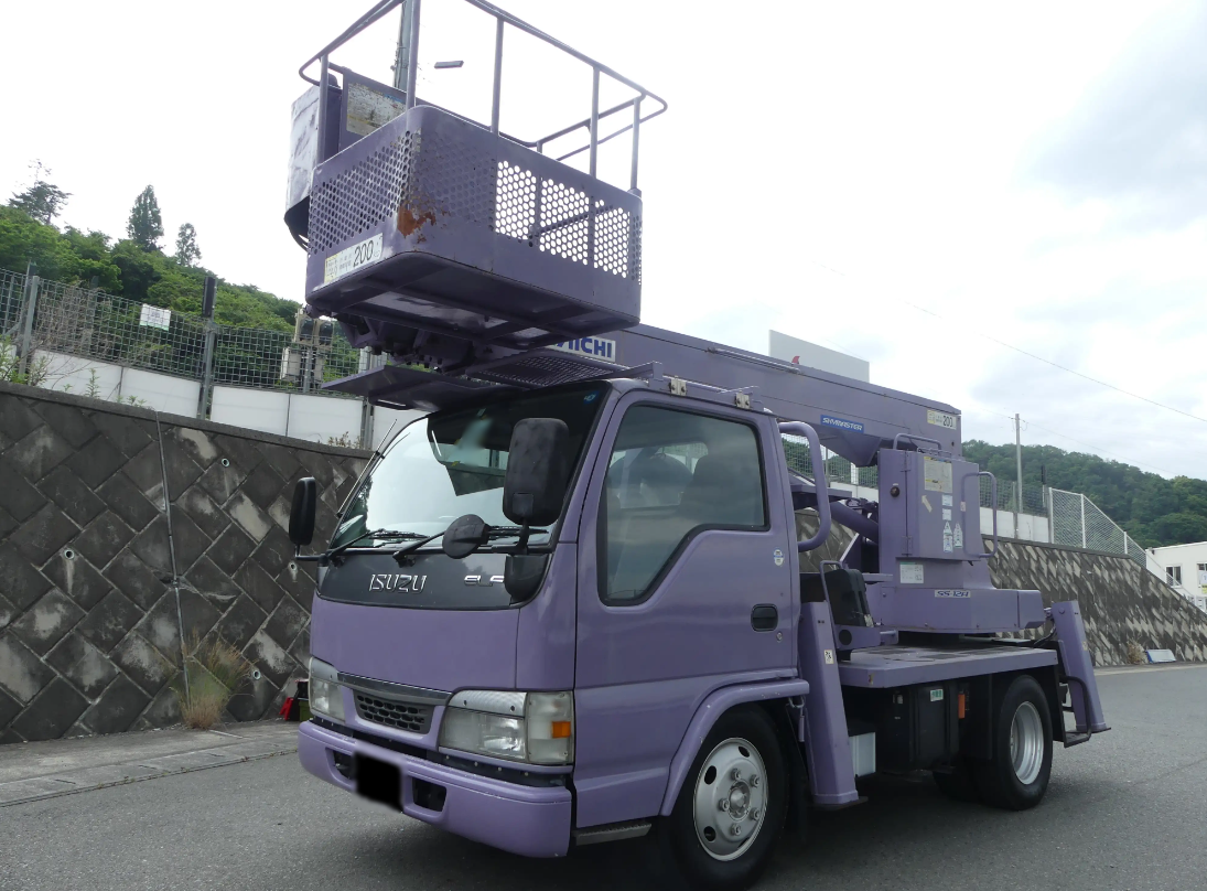 いすゞ エルフ 小型 高所・建柱車 高所作業車 KR-NKR81E3N の中古トラック【車両No.173461】
