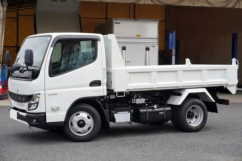三菱 キャンター 小型 ダンプ ローダー 強化 の中古トラック【車両No.173432】