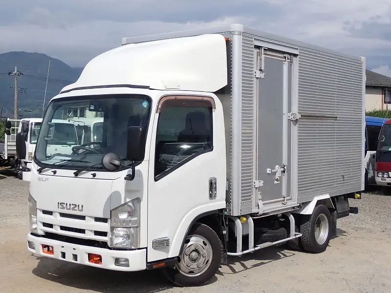 いすゞ エルフ 小型 アルミバン 床鉄板 サイドドア の中古トラック【車両No.173468】