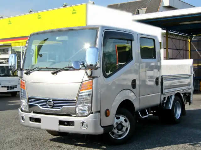 日産 アトラス 小型 平ボディ Wキャブ パワーゲート の中古トラック【車両No.173489】