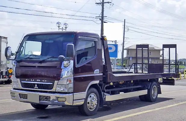 三菱 キャンター 小型 車両重機運搬 ラジコン ウインチ の中古トラック【車両No.173542】