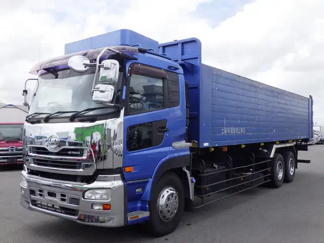 日産UD クオン 大型 ダンプ 土砂禁 ベッド の中古トラック【車両No.173601】
