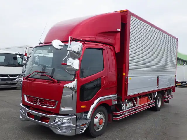 三菱 ファイター 中型/増トン ウイング ベッド 2KG-FK62F の中古トラック【車両No.173605】