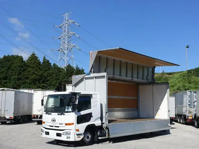日産UD コンドル 中型/増トン ウイング ベッド TKG-MK38L の中古トラック【車両No.173608】