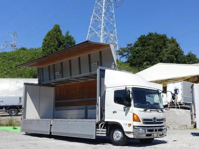 日野 レンジャー 中型/増トン ウイング 床鉄板 エアサス の中古トラック【車両No.173613】