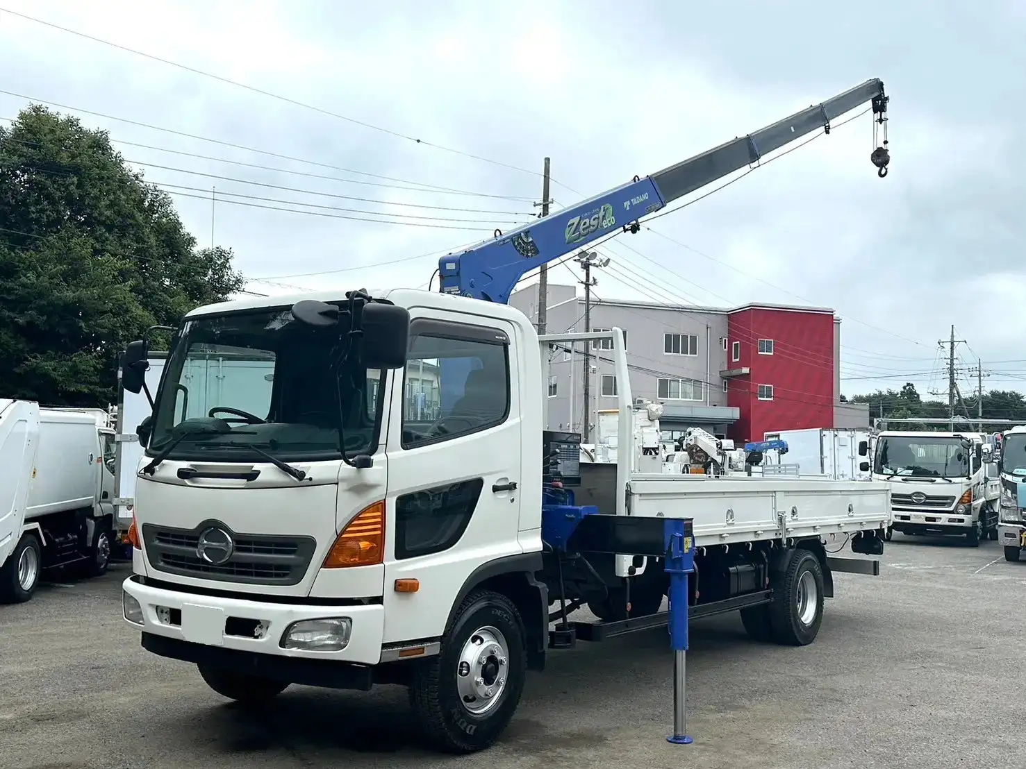 日野 レンジャー 中型/増トン クレーン付 4段 ラジコン の中古トラック【車両No.173620】