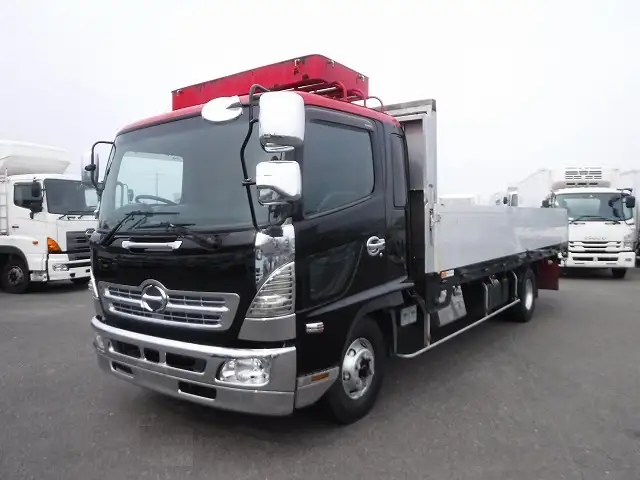 日野 レンジャー 中型/増トン 平ボディ アルミブロック ベッド の中古トラック【車両No.173715】