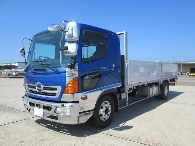 日野 レンジャー 中型/増トン 平ボディ アルミブロック ベッド の中古トラック【車両No.173664】